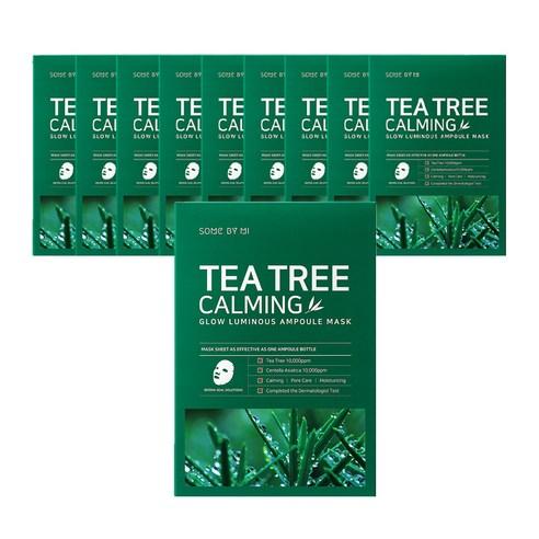 SOME BY MI - Tea Tree Calming Ampoule Mask - 10pcs