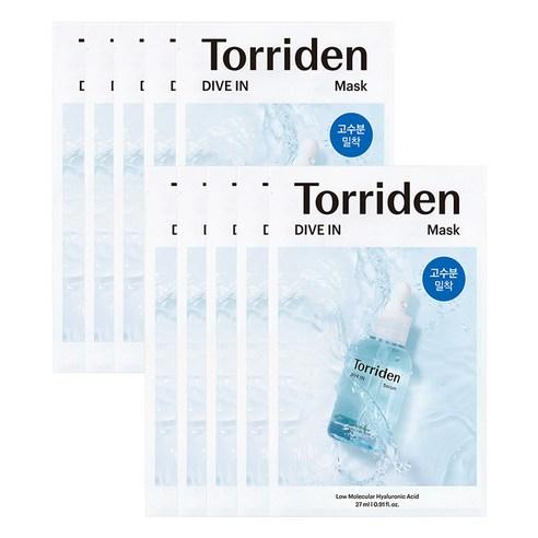 TORRIDEN - Dive In Low Molecular Hyaluronic Acid Mask Sheet - 10pcs