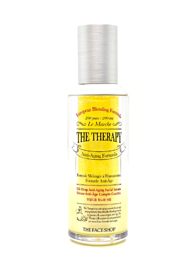 THE FACE SHOP - The Therapy Oil-Drop Anti-Aging Serum - 45ml