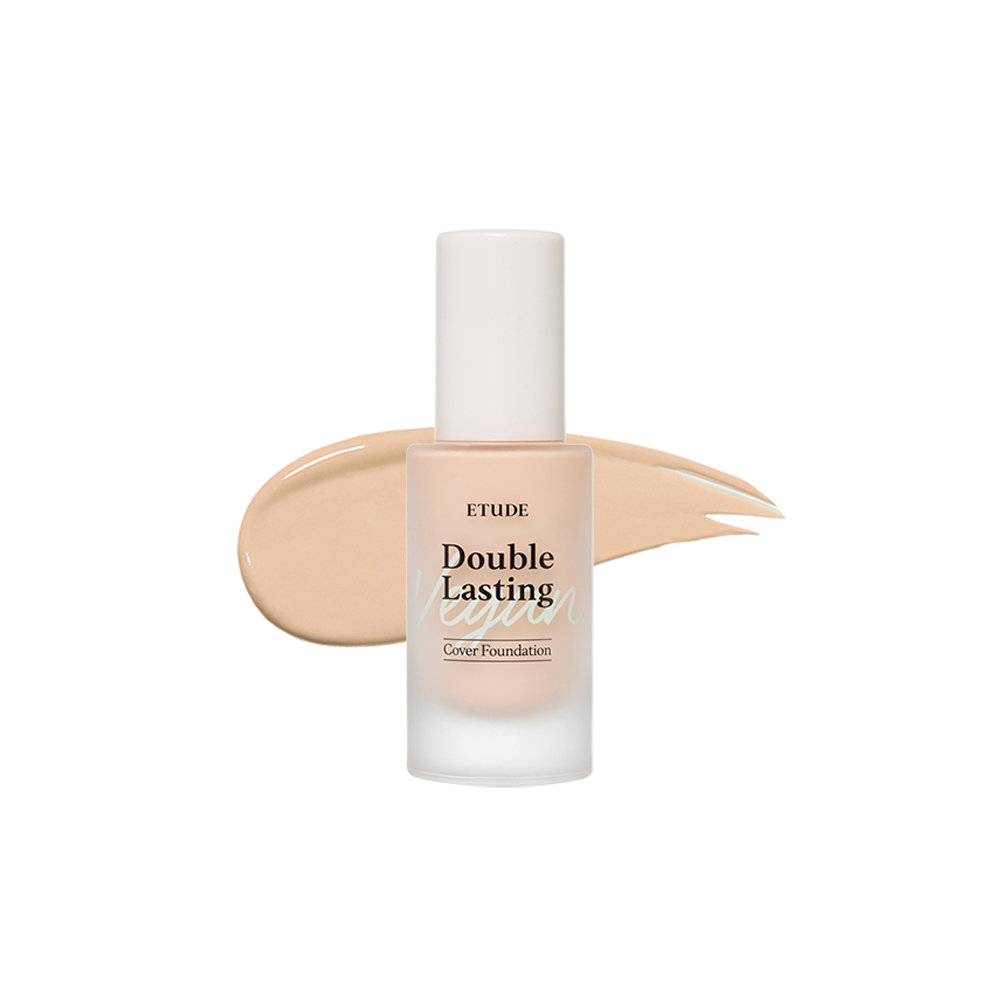 ETUDE HOUSE - Double Lasting Vegan Cover Foundation No.23N1 Sand - 30g