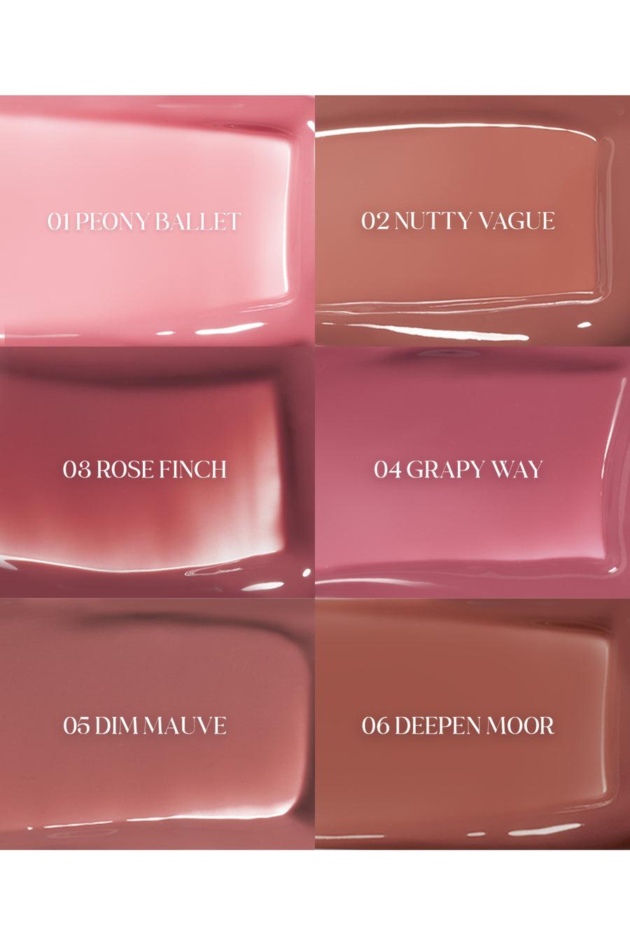 ROMAND - Glasting Color Gloss 03 Rose Finch - 4g