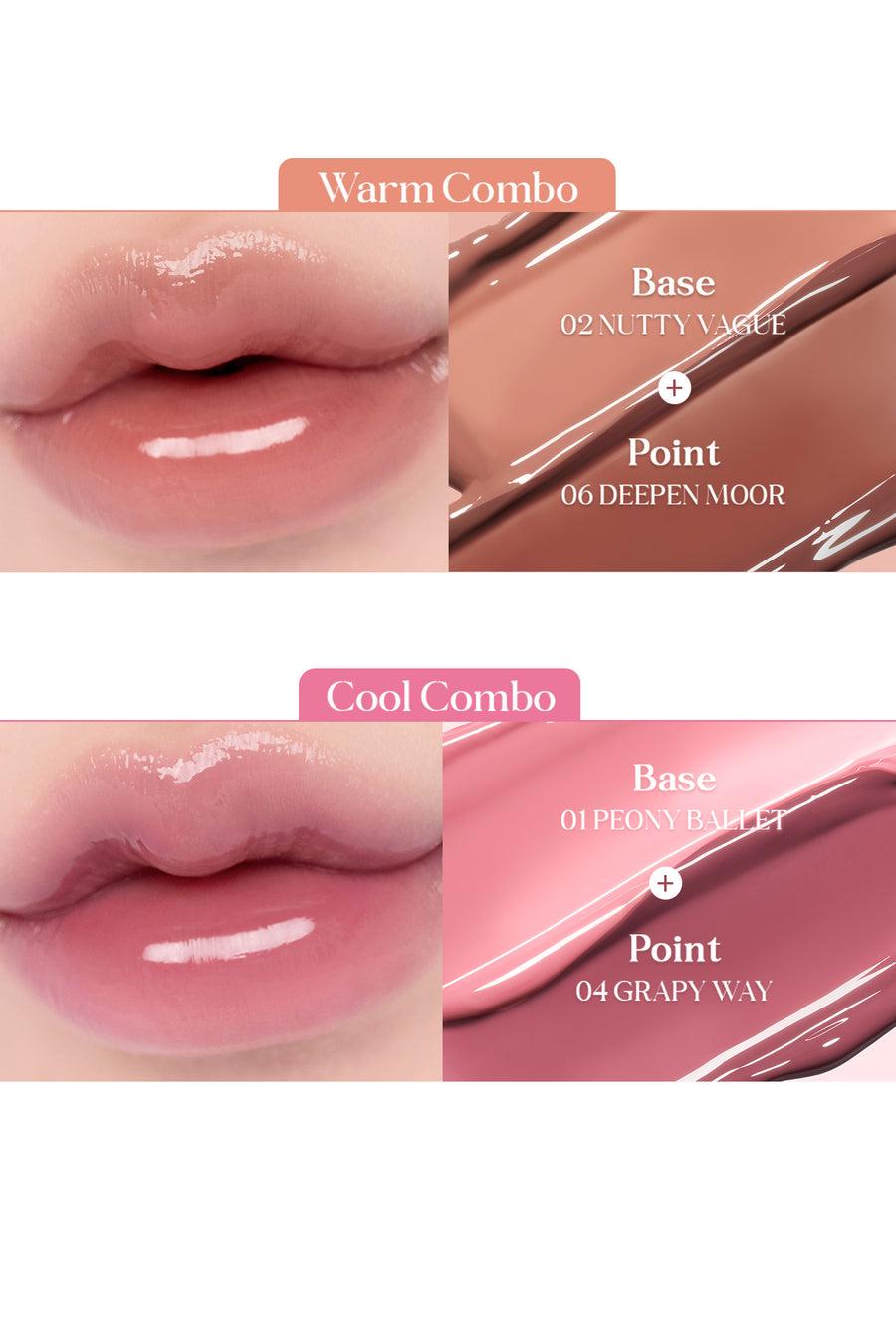 ROMAND - Glasting Color Gloss 03 Rose Finch - 4g