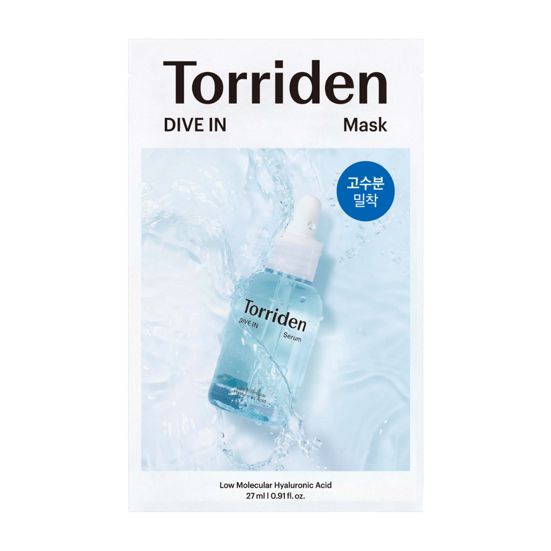 TORRIDEN - Dive In Low Molecular Hyaluronic Acid Mask Sheet - 10pcs