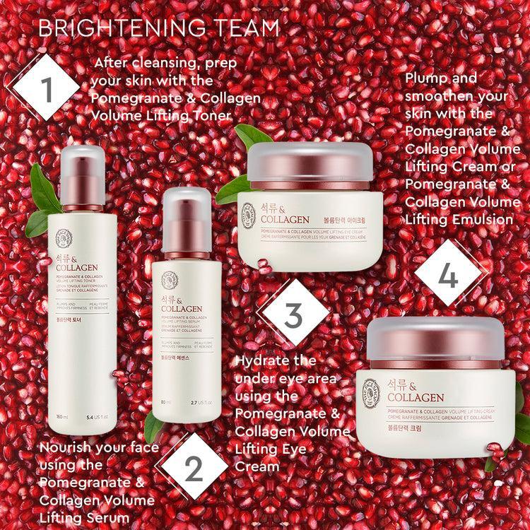 THE FACE SHOP - Pomegranate And Collagen Volume Lifting Toner - 160ml