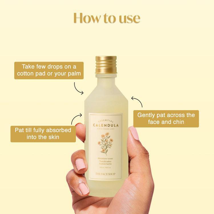 THE FACE SHOP - Calendula Essential Moisture Toner - 150ml