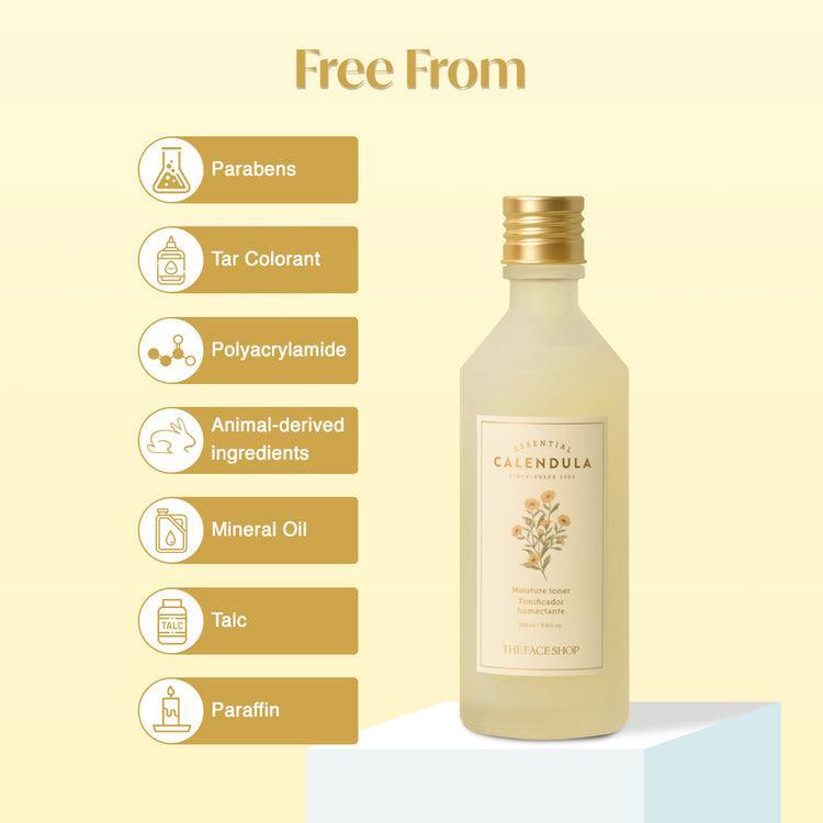 THE FACE SHOP - Calendula Essential Moisture Toner - 150ml