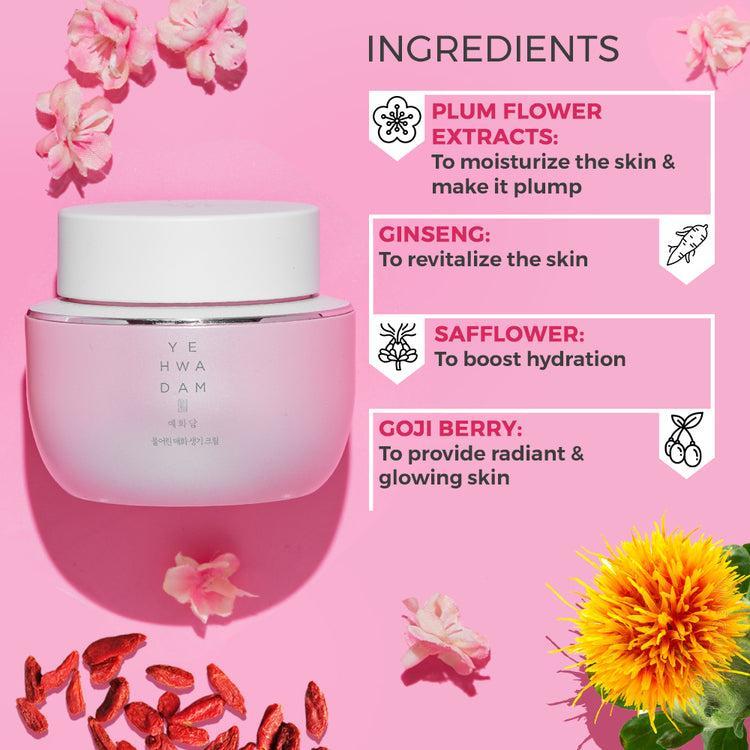 THE FACE SHOP - Yehwadam Plum Flower Revitalizing Eye Cream - 25ml