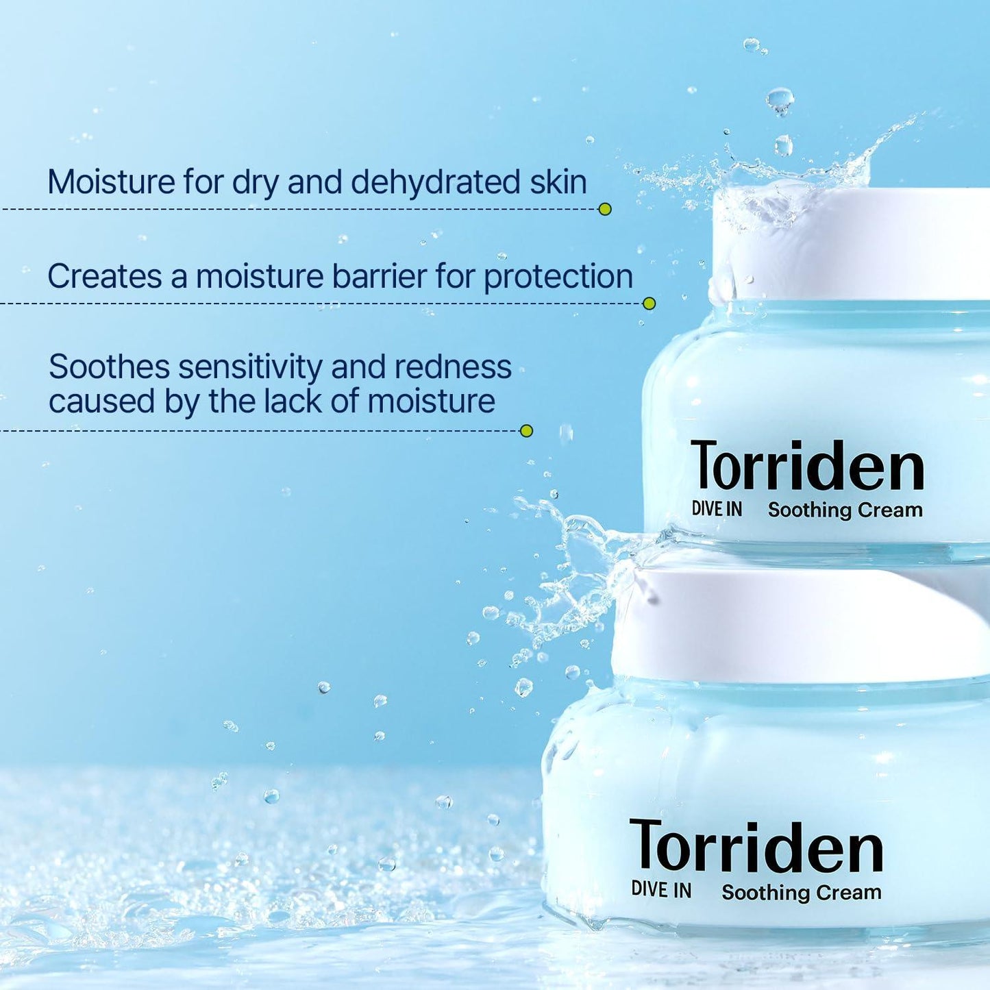 TORRIDEN - Dive In Low Molecular Hyaluronic Acid Soothing Cream - 100ml