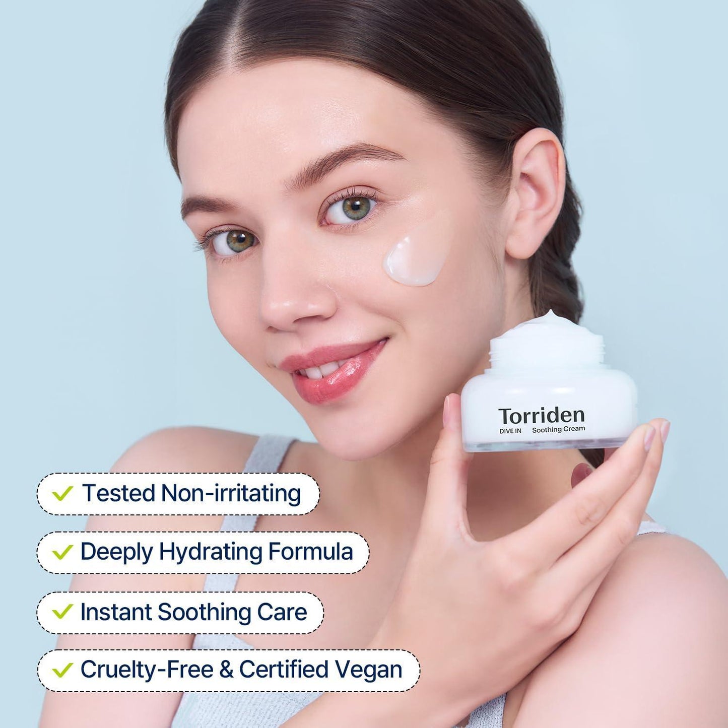 TORRIDEN - Dive In Low Molecular Hyaluronic Acid Soothing Cream - 100ml