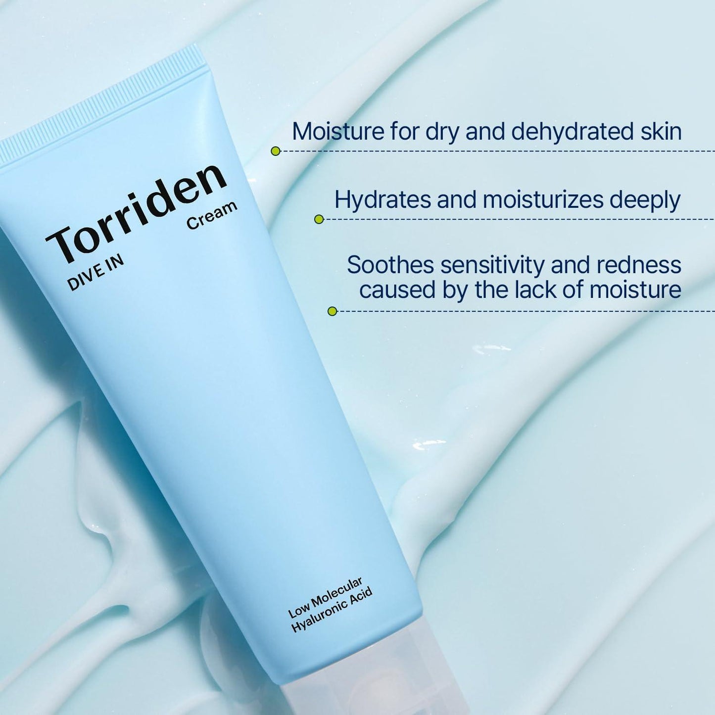 TORRIDEN - Dive In Low Molecular Hyaluronic Acid Cream - 80ml