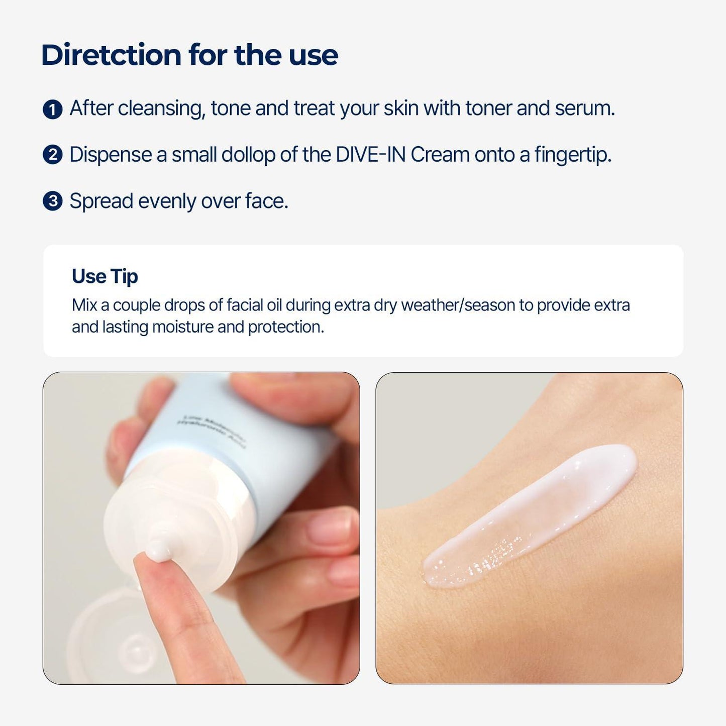 TORRIDEN - Dive In Low Molecular Hyaluronic Acid Cream - 80ml