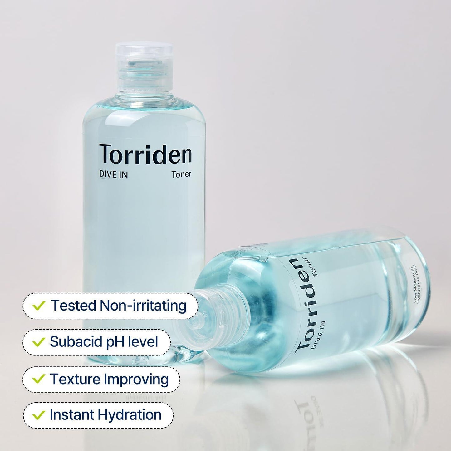 TORRIDEN - Dive In Low Molecular Hyaluronic Acid Toner - 300ml