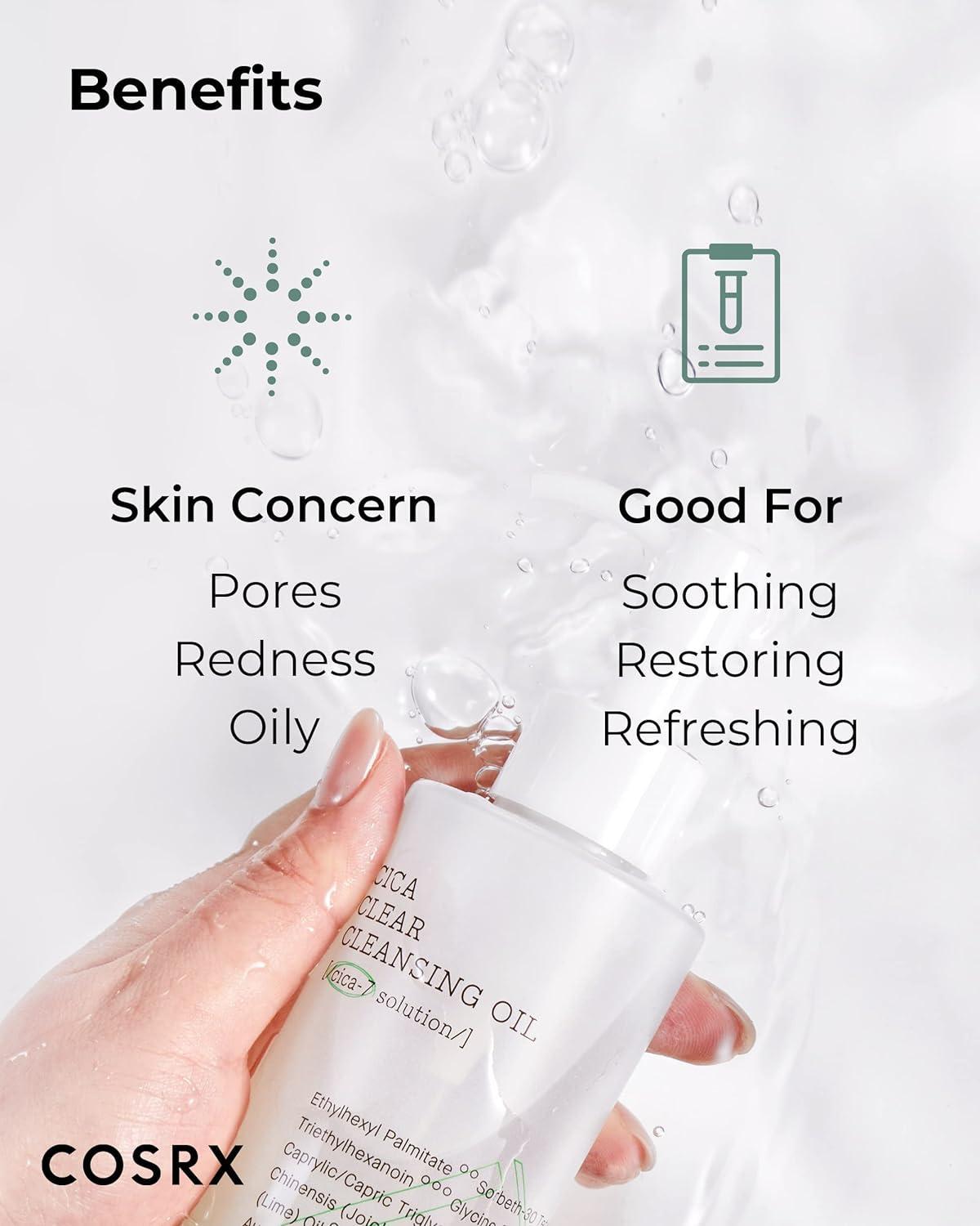 COSRX - Pure Fit Cica Clear Cleansing Oil - 200ml