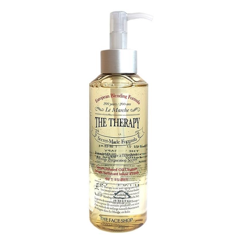 THE FACE SHOP - The Therapy Serum Infused Oil Cleanser - 225ml