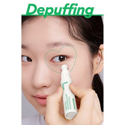 INNISFREE - Green Tea Hyaluronic Glow Eye & Faceball - 10ml