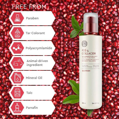 THE FACE SHOP - Pomegranate And Collagen Volume Lifting Toner - 160ml