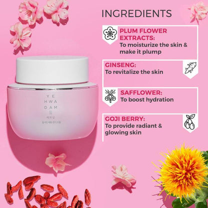 THE FACE SHOP - Yehwadam Plum Flower Revitalizing Eye Cream - 25ml