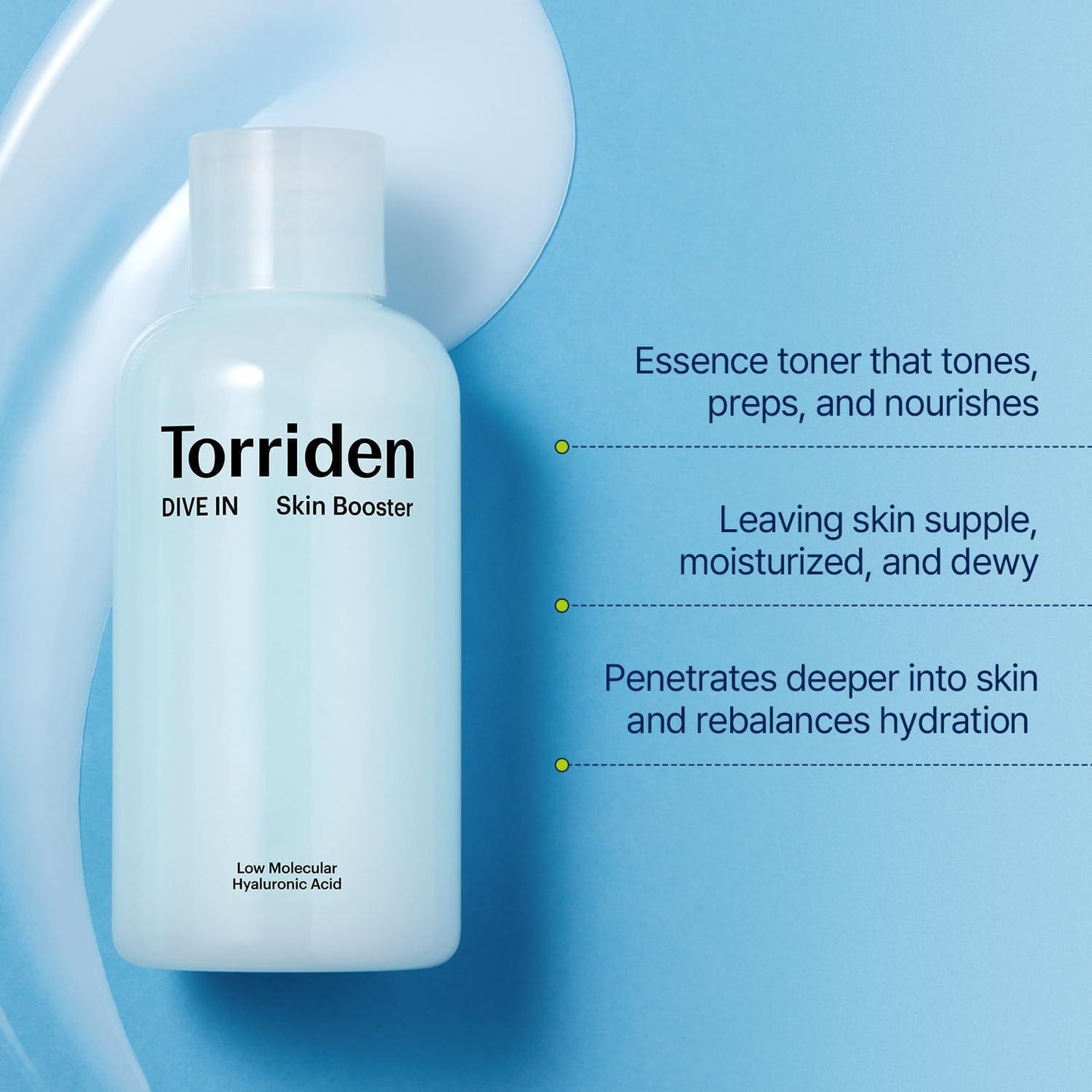 TORRIDEN - Dive In Low Molecular Hyaluronic Acid Skin Booster - 200ml
