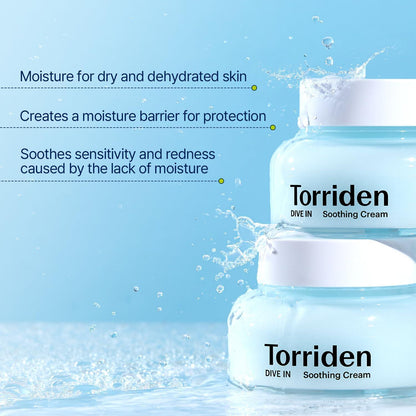 TORRIDEN - Dive In Low Molecular Hyaluronic Acid Soothing Cream - 100ml